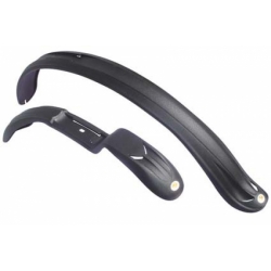 Крыло переднее и заднее 24-28" SIMPLA RAPTOR SDL пластиковые черные
