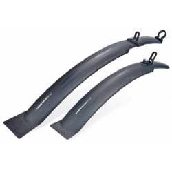 Крыло переднее и заднее 24"-26" SIMPLA SDE V-brake пластиковые черные