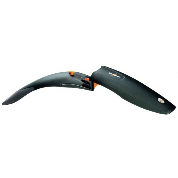 Крыло переднее быстросъемное 28" SKS Shockblade гибкие боковины черное
