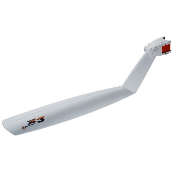 Крыло заднее быстросъемное 26" SKS X-Tra-Dry хомут на подседельный штырь белое