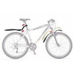 Крыло заднее 24-28" SIMPLA RAPTOR SDR пластиковое 210 г черное