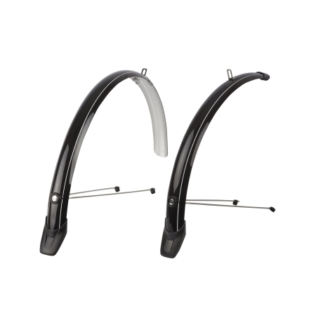 Комплект крил POLISPORT Towny 28" (46 мм) CITY/TRECKING чорний