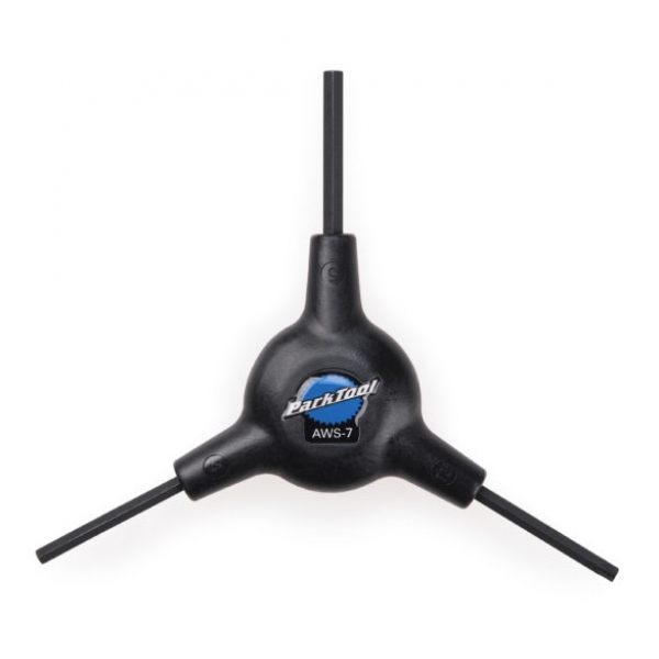 Ключ Park Tool AWS-7 Y-тип шестигранники 4, 5, торкс звездочка T25 Ключ Park Tool AWS-7 Y-тип шестигранники 4, 5, торкс звездочка T25
