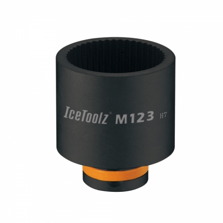 Головка ICE TOOLZ M123 для закручивания гайки рулевой колонки 43 мм