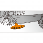 Инструмент ICE TOOLZ 04T1 для установки шатунов Shimano Hollowtech II Инструмент ICE TOOLZ 04T1 для установки шатунов Shimano Hollowtech II