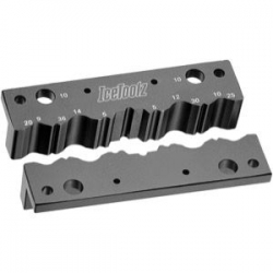 Держатель осей ICE TOOLZ E122 совместим с диаметрами 5, 9, 10, 12, 14, 20, 25, 30, 36мм