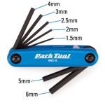 Набор из двух мультитулов Park Tool FWS-2 шестигранники и звездочки Torx Набор из двух мультитулов Park Tool FWS-2 шестигранники и звездочки Torx