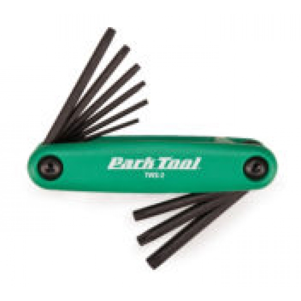 Мультитул торксов складной Park Tool T7, T9, T10, T15, T20, T25, T27, T30 и T40 зеленый