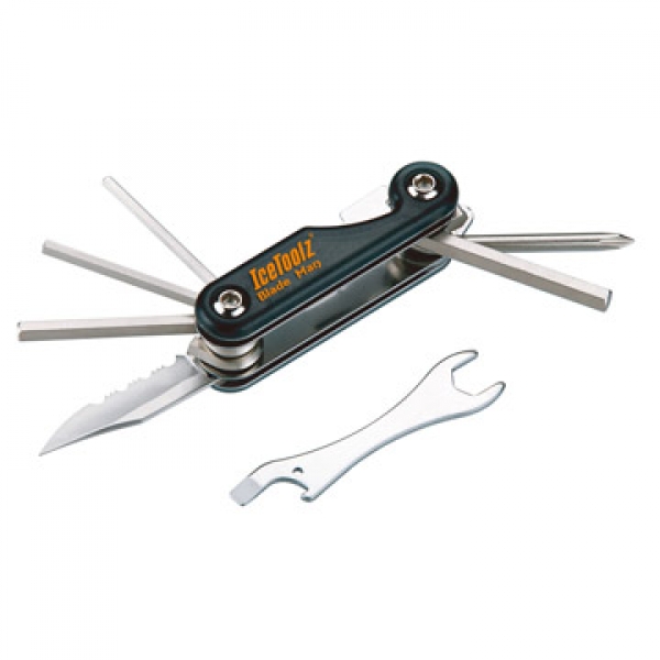 Мультитул Ice Toolz 96K2 Blade Man складной 9 инструментов черный
