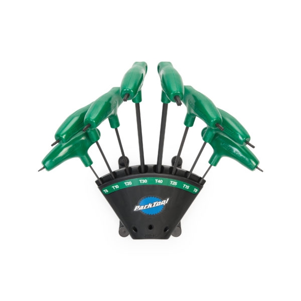 Набор торксов Park Tool PH-T1.2 ключи звездочки с Р-рукоятками T6, T8, T10, T15, T20, T25, T30 и T40 всего 8 единиц