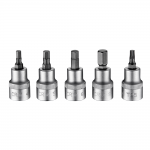 Набор головок ICE TOOLZ E21S под шестигранник 4, 5, 6, 8 hex, T-25 (звездочка) Набор головок ICE TOOLZ E21S под шестигранник 4, 5, 6, 8 hex, T-25 (звездочка)