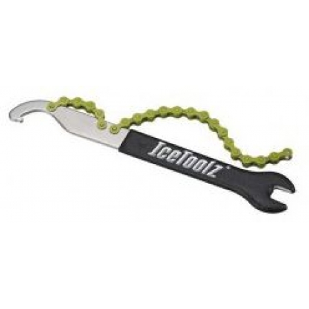 Ключ хлыст ICE TOOLZ 34S2 для затяжки локринга и педальный ключ 15 мм