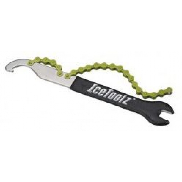 Ключ хлыст ICE TOOLZ 34S2 для затяжки локринга и педальный ключ 15 мм