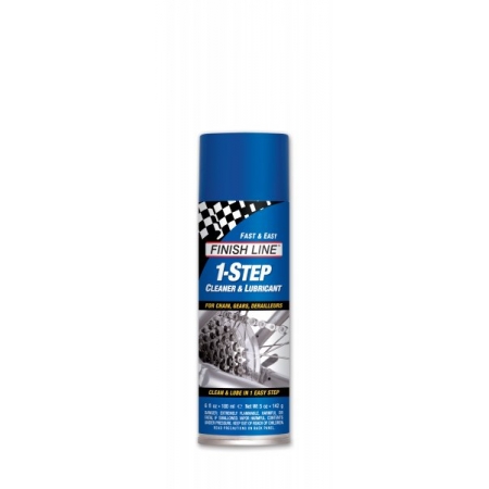 Спрей очиститель цепи FINISH LINE Clean&lube 1 Step объём 180 мл