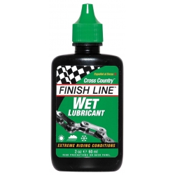 Смазка цепи для экстремальных условий FINISH LINE SYNTHETIC Cross Country объем 60 мл