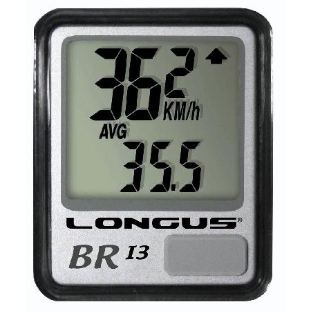 велокомпьютер Longus BR-3 проводной 10 функций черный