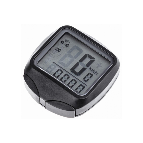 Велокомп`ютер ONRIDE Atom 16W, 16 функцій, бездротовий, чорний