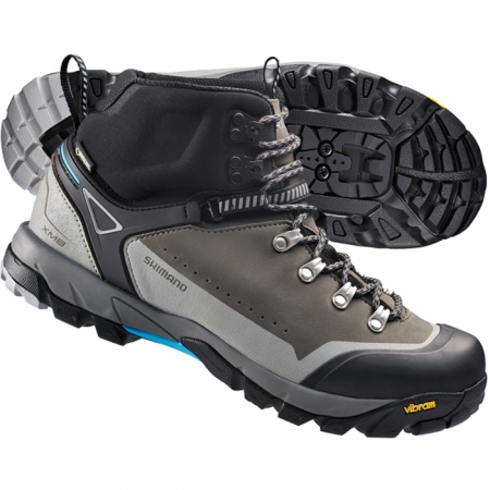 Велообувь Shimano ХM9 горный туризм Gore-Tex Vibram контактная SPD размер 44 серая