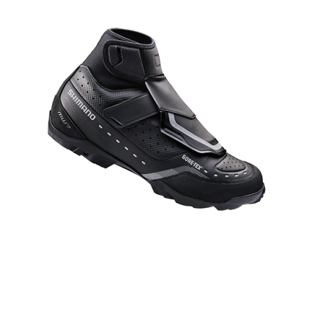 Велообувь зимняя Shimano MW7 МТБ Gore-Tex контактная SPD размер 43 черная