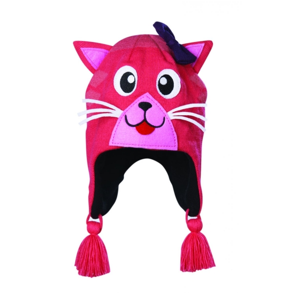 Шапка детская Kombi Kit the Cat pink Кошка розовая
