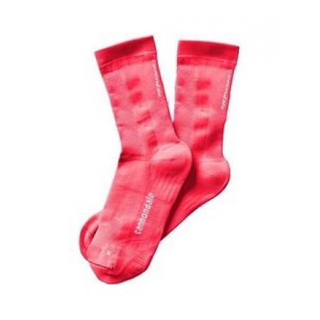 Велоноски Cannondale High Socks размер S розовые
