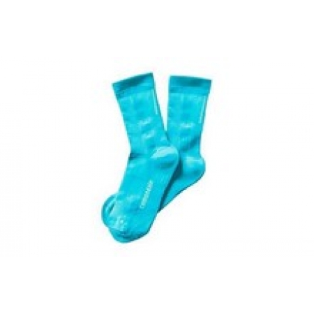 Велоноски Cannondale High Socks размер S голубые