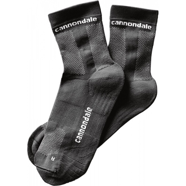 Велоноски Cannondale Mid Socks размер XL чёрные