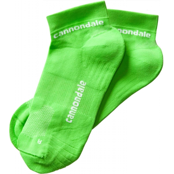 Велоноски Cannondale Low Socks размер L зеленые
