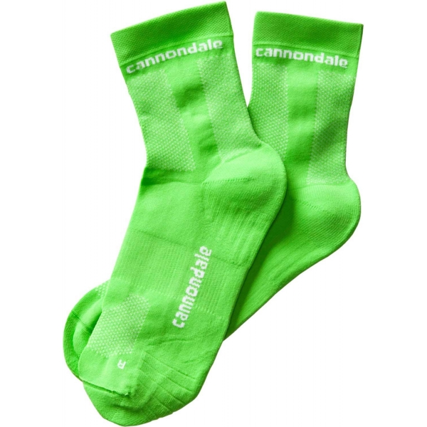 Велоноски Cannondale Mid Socks размер XL зелёные