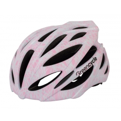 Шлем Green Cycle Alleycat размер 54-58 см матовый серо-розовый