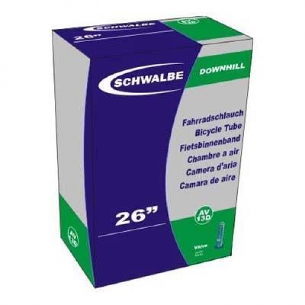 Камера 26" x 2.10"-3.00" (54/75-559) Schwalbe AV13D ниппель AV 40 мм TR4 Downhill