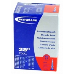 Камера 28" (700C) x 1 1/8" - 1.75" (28/47-622/635) Schwalbe SV17 ниппель SV 40 мм WP AGV