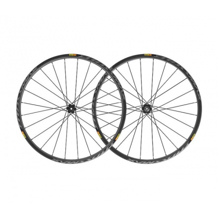 Колесо переднее и заднее 29" МТБ Mavic CROSSMAX PRO CARBON UST под дисковый тормоз ось 15/12 мм с адаптерами на QR 9 мм