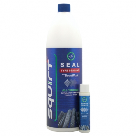 Герметик Squirt SEAL BeadBlock® 1000 мл + банка с гранулами