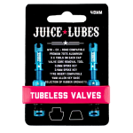 Ніпелі безкамерні Juice Lubes Teal 48мм блакитні