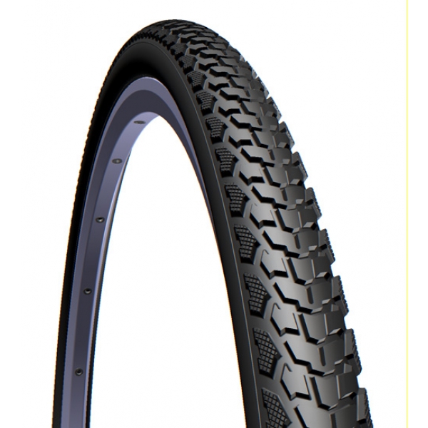 Покрышка 700x40C (42-622) MITAS Rubena GRIPPER V84 черная