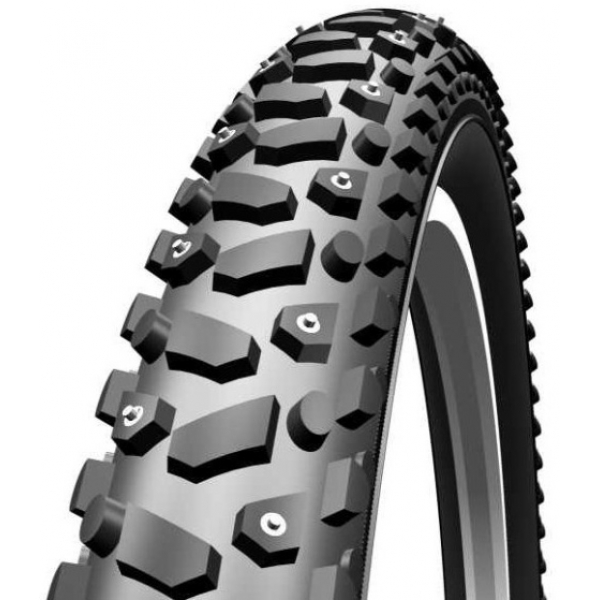 Покрышка 26" x 1.90" (50х559) SCHWALBE SNOW STUD Kevlar Guard RT HS 268 WiC черная