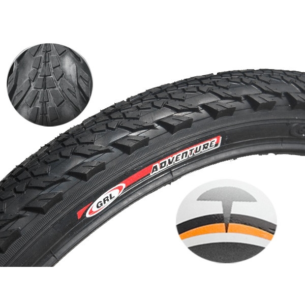 Покрышка GRL 26"х2,00 (50-559) шипованная (защита 1ст.) 1171 Покрышка GRL 26"х2,00 (50-559) шипованная (защита 1ст.) 1171