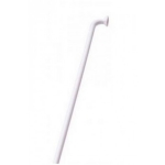 Спицы CN Spoke стальные длина 258 мм с хромированным ниппелем 16 мм 14G в упаковке 100 шт белые