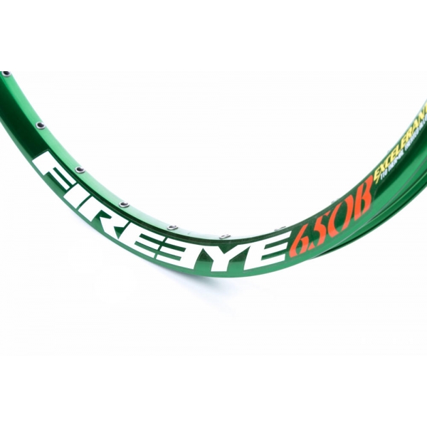 Обод FireEye Excelerant 650B 32 отверстия под диск зеленый Обод FireEye Excelerant 650B 32 отверстия под диск зеленый