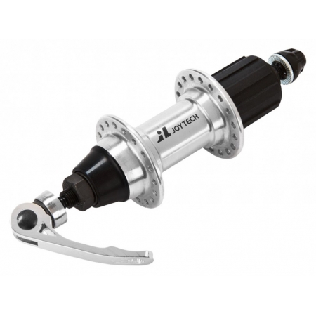 Втулка задняя Joy Tech RH-702DSE 32H для V-brake тормозов под кассету на 7 звезд серебристая
