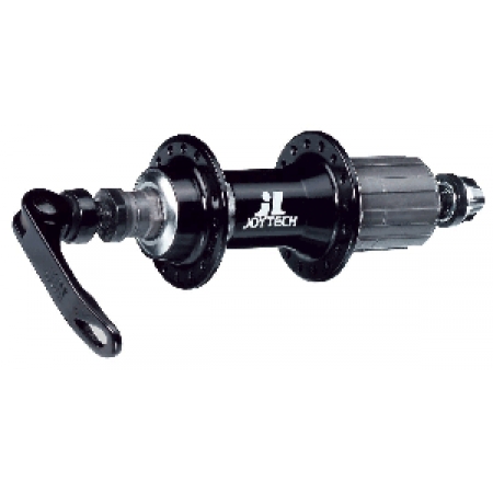 Втулка задняя Joy Tech RH-702DSE 32H для V-brake тормозов под кассету на 7 звезд черная