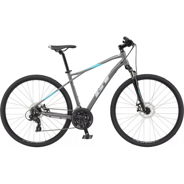 Велосипед міський 28" GT Transeo Comp 2023 сірий