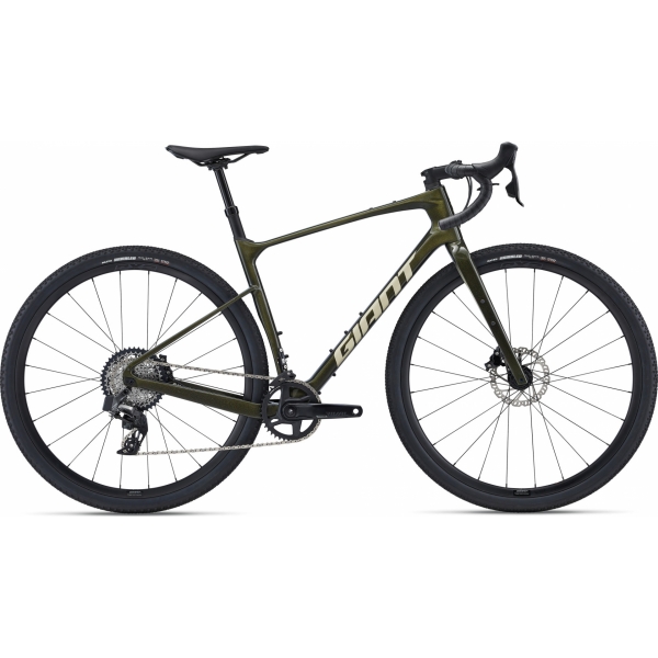Велосипед Giant Revolt Advanced 1 зелений Phantom рама ML
