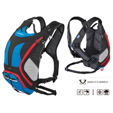 Рюкзак Shimano UNZEN 10L Hydration Daypack черно-синий