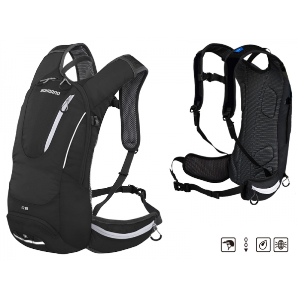 Рюкзак Shimano ROKKO 8L All-round daypack черный