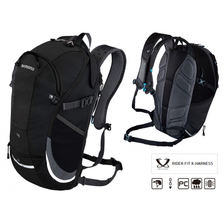 Рюкзак Shimano TSUKINIST 15L Commuter Daypack черный