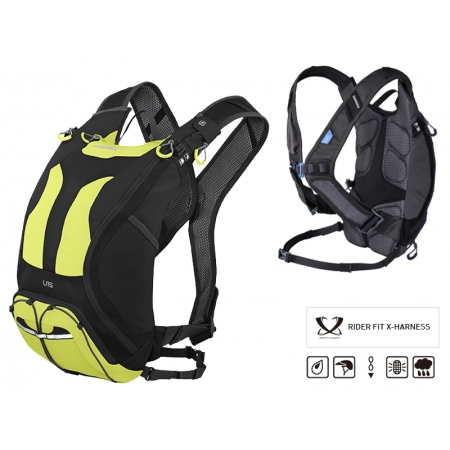 Рюкзак Shimano UNZEN 15L Hydration Daypack черно-желтый