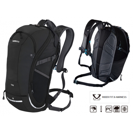 Рюкзак Shimano TSUKINIST 25+5L Commuter Daypack черный