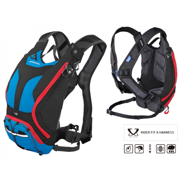 Рюкзак Shimano UNZEN 6L Hydration Daypack черно-синий